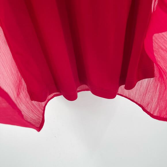 DKNY Dress Size 4 Ruffle Above Knee Sheath Cocktail Ruffled Evening Wedding NWT - Picture 12 of 14